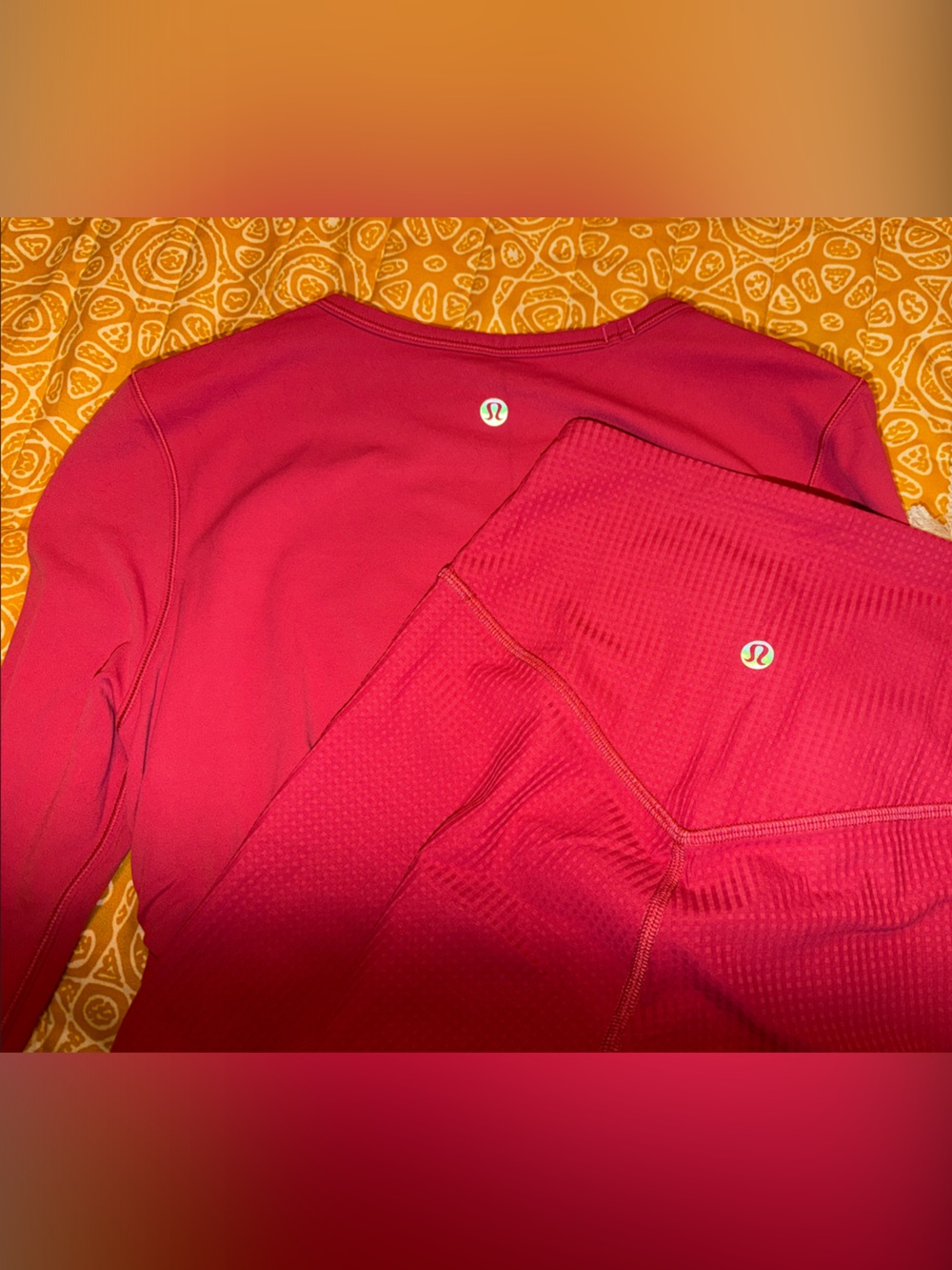 lululemon athletica Womens Athletic Set - Raspberry Pink